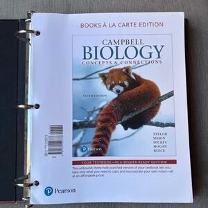 Pearson Campbell Biology Concepts & Connections 9th edition high school book